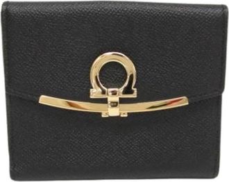 Ferragamo Pre-owned Wallets, female, Black, Size: ONE SIZE Pre-owned Wallet