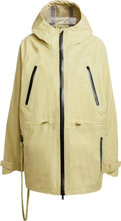 adidas ADIDAS by Stella McCartney Womens TrueNature Rain Short Jacket - Yellow Recycled Material - Size Medium