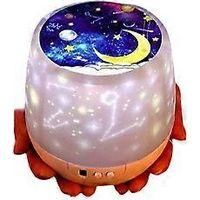 OEM Luz Nocturna Multifuncional Con Proyector De Cielo Estrellado, Ideal Para Decorar Cumplea&ntilde;os, Navidad Y Otras Festividades. Incluye 5 Pel&iacute;culas. - Cre