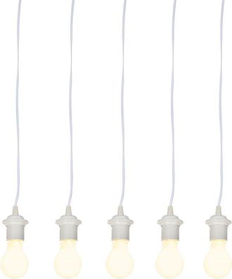 QAZQA Set di 5 portalampada mobili incl. lampadine A60 - Move - Qazqa