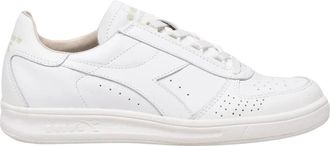 Diadora B.Elite H Italia Sport - Heren - Sneakers - Wit - 40 EU - Leer - Schoenen