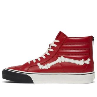 Vans Blends x SK8-HI Reissue Zip LX Bones - Chilli Pepper VN0000SPE01