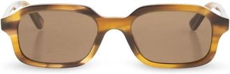 Alexander McQueen Zonnebril - Heren - Zonnebrillen - Bruin - ONE Size - Accessoires