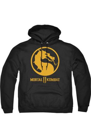 Gildan Mortal Kombat 11 Dragon Logo Adult Pull Over Hoodie / Hooded Sweatshirt
