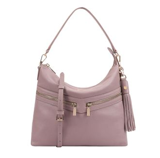 Paul Costelloe Womens Azores Leather Multi Way Bag - Pink - One Size