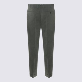 Berwich Mens Trousers Grey Co Ea