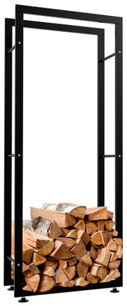 Clp Clp - Le&ntilde;ero Keri De Metal Negro Negro 25x60x150 Cm