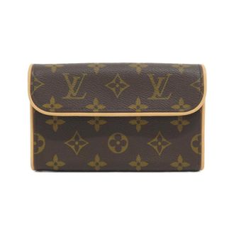 Louis Vuitton Brown Coated Canvas Fanny Pack Pochette (Pre-Owned)