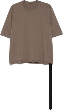 Rick Owens T-shirt in cotone biologico - Marrone