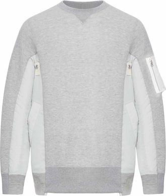 sacai Cotton Blend Sweatshirt