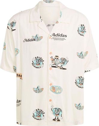 adidas Enjoy Summer Resort Shirt Asia Sizing Beige IT8179