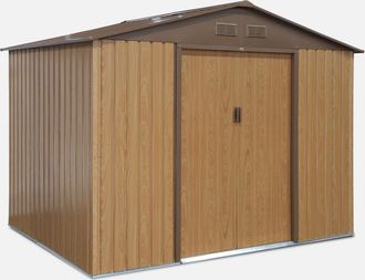 Sweeek Caseta De Jard&iacute;n Met&aacute;lico, 5.39m&sup2;