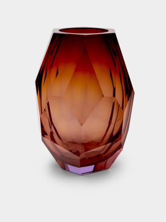 Moser Montagne Hand-Blown Crystal Vase (12in/30cm)