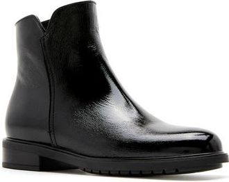La Canadienne Sly City Dry Waterproof Bootie in Black Patent at Nordstrom, Size 9.5