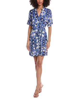 Nic+Zoe Nic+Zoe Petite Shibori Stone Belted Devon Dress