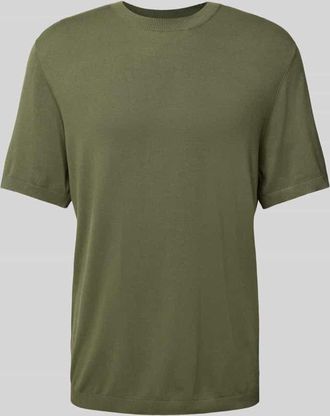 Jack & Jones Regular Fit T-Shirt mit Rundhalsausschnitt Modell WILLIAM in Oliv, Gr&ouml;&szlig;e XXL