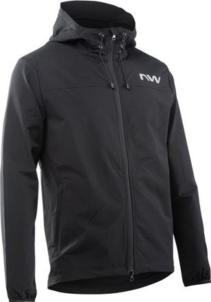 Northwave Rampage Lightshell Jacket Velojacke f&uuml;r Herren | schwarz/grau
