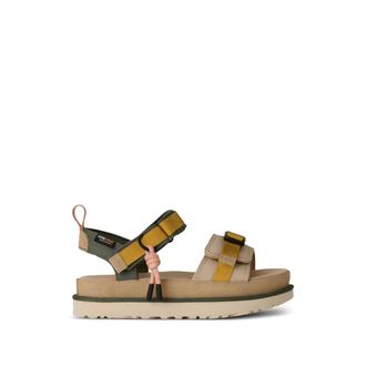 UGG Flat Sandals, female, Beige, Size: 10 US Shoes Ugg