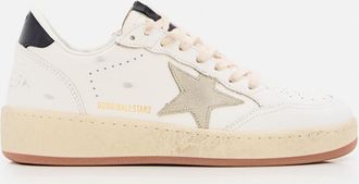 Golden Goose White Leather Sneakers