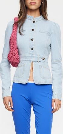 Lioness Brooklyn Denim Jacket in Light Denim at Nordstrom, Size X-Large