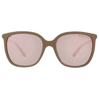 Michael Kors Anaheim Polarized Rose Gold Sport Ladies Sunglasses MK2137U 4003M5 54