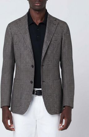 Tagliatore Blazer monopetto in principe di galles Tagliatore