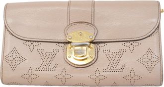 Louis Vuitton Taupe Long Wallet (Bi-Fold) (Pre-Owned)