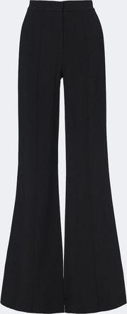 Elie Saab Pantalones flared de cady