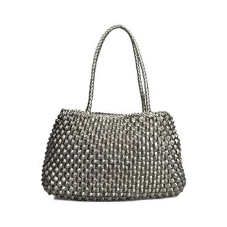 Dragon Diffusion Bolso Tote con Dise&ntilde;o Trenzado - Bags - Mujer - Gris - ONE SIZE