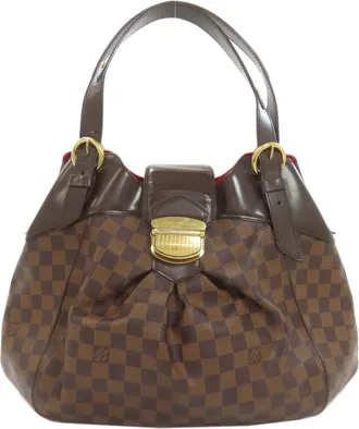 Louis Vuitton Damier Damier Canvas Ebene Damier Canvas Tote Bag (Pre-Owned)