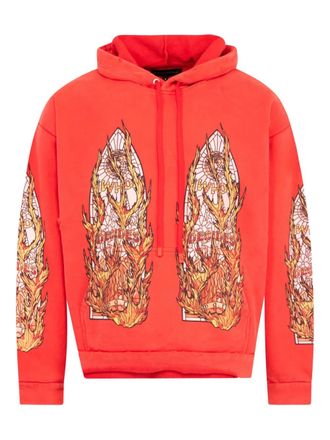 Who Decides War by Ev Bravado Hoodie - Rood