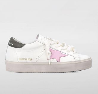 Golden Goose Sneakers Hi Star Golden Goose in pelle