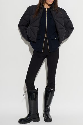 Moncler Anafi Down Jacket, Womens, Black