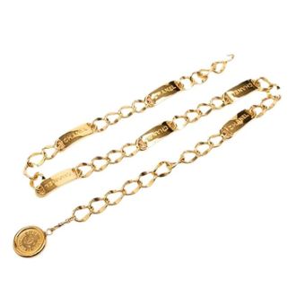 Chanel Pre-owned Belts, female, Yellow, Size: ONE SIZE Pre-owned Vintage Belt