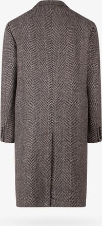 Golden Goose Mens Coat Daster Virgin Wool Grey