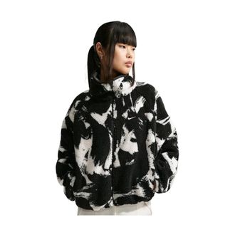 Nike Maglione oversize in pile alto - - Sport - Donna - Multicolore - L