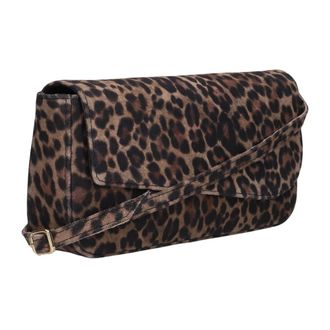 Unisa Zestefi Clutch - Dames - Tassen - Bruin - Maat: ONE Size