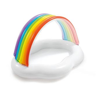OEM Bar Flotante Para Piscina, Bar Inflable Para Piscina, Plataforma Inflable Para Piscina, Plataforma Flotante Para Piscina, 14512084cm, Rainbow Cloud Po