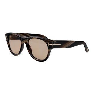 Tom Ford Sunglasses, male, Brown, 52 MM, Burton-02 Sunglasses