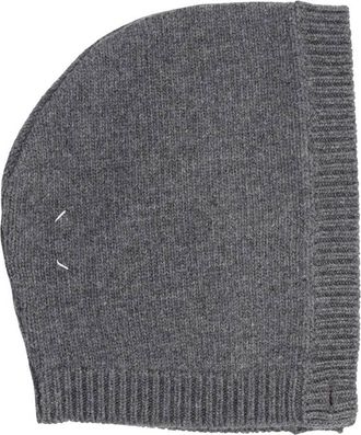 Maison Margiela Grey Solid Winter Hat