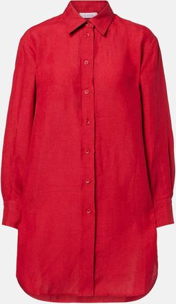 Eres Camicia oversize Mignonette in lino