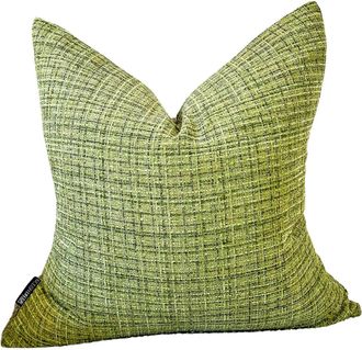 Modish Decor Pillows Tweed Pillow Cover in Green Tones at Nordstrom, Size 18X18