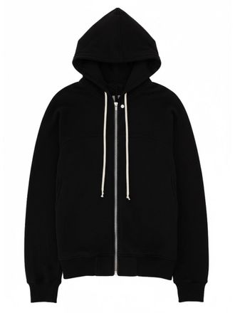 Rick Owens Windbreaker Full Front Zipper Cotton Hoodie