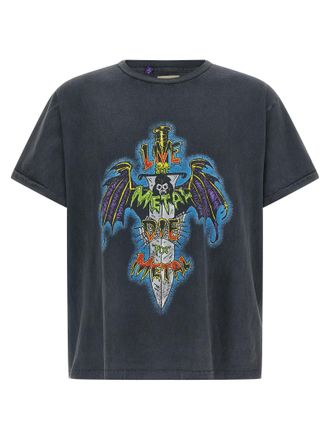 Gallery Dept. Mens Live For Metal T-Shirt