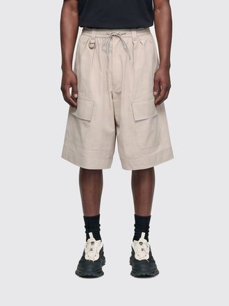 Yohji Yamamoto Pantaloncini cargo in misto cotone