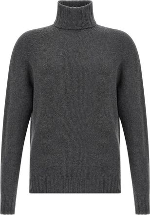 Maryya Trui met hoge hals - Heren - Coltruien - Grijs - XL - Wol - Truien & Vesten