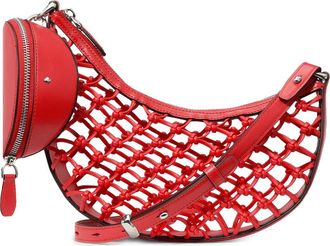 Kate Spade New York duo woven crossbody bag in Heirloom Tomato at Nordstrom