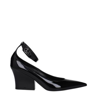 Valentino Garavani Damess Decollet&eacute; Lakzwart