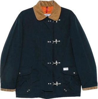 Fay Heren, Jassen, Blauw, Maat: M Katoen