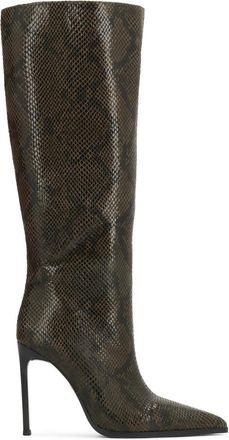Kazar Heeled Boots - Dames - Laarzen met Hak - Groen - 38 EU - Schoenen